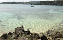 亀岩龍宮神からの海