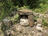 南山城跡にある拝所