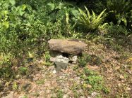 南山城跡にある拝所