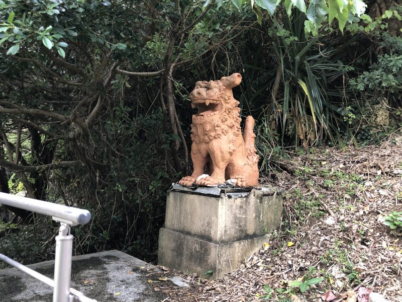 浜比嘉リゾートのシーサー