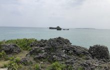 浜比嘉竜宮からの海