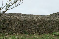 玉城城の城壁