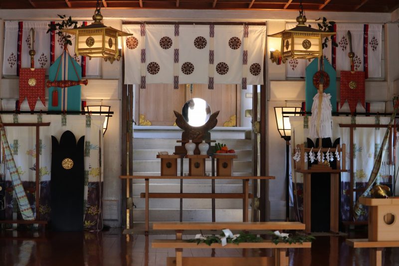 護国神社の社殿