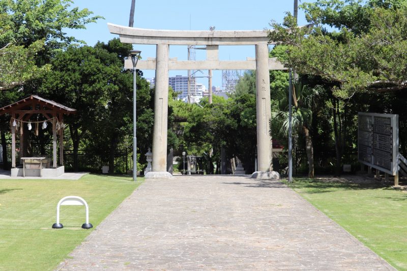 護国神社の鳥居