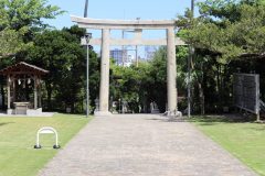 護国神社の鳥居