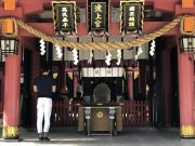 波上宮の拝殿